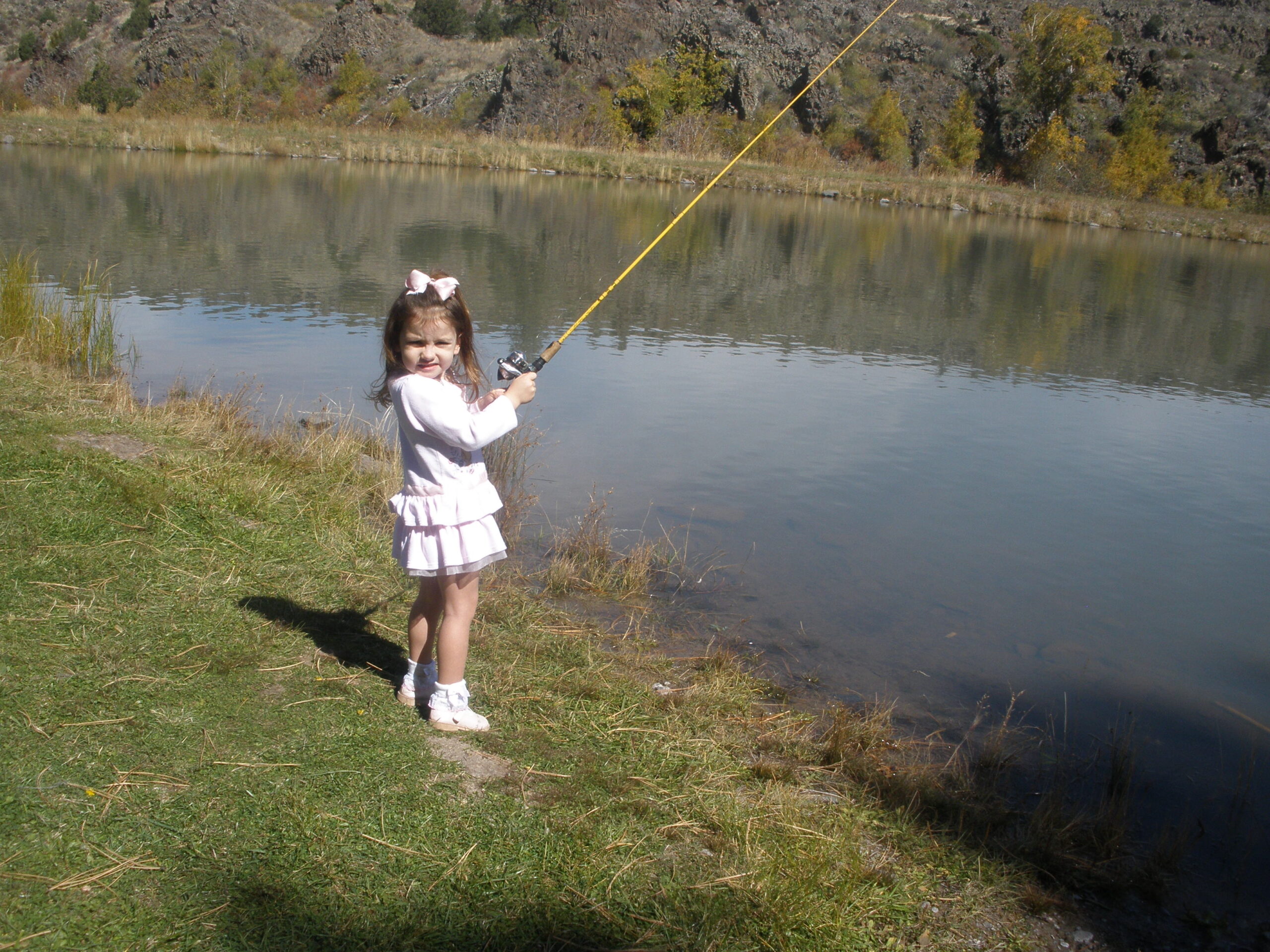 Little Girl Fishing